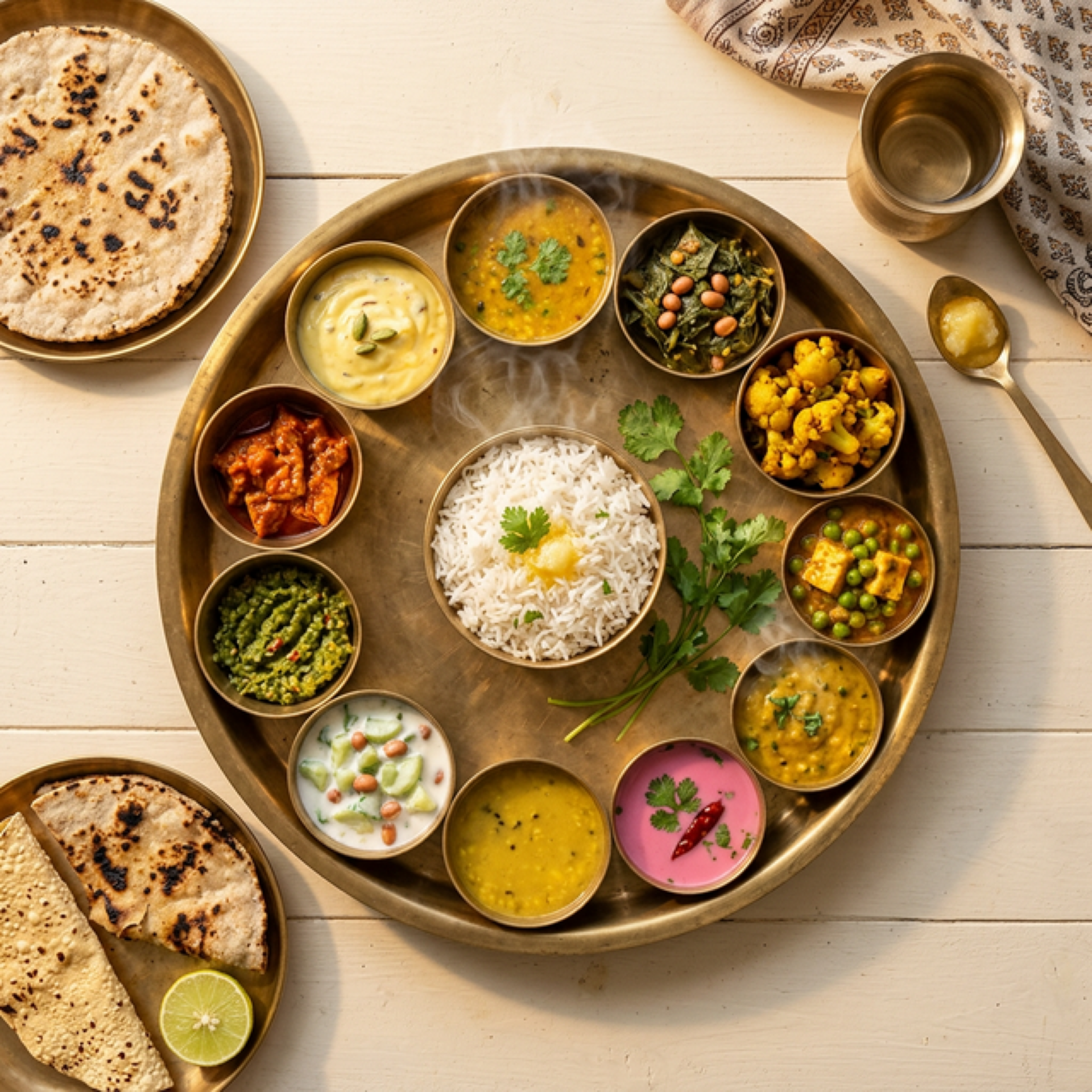 Authentic Maharashtrian Thali